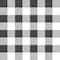 Black &#x26; White Buffalo Check Cotton Fabric by Loops &#x26; Threads&#x2122;